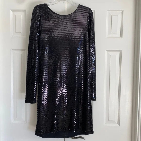 mini hot cocktail dress Scala 80208 Homecoming Beaded Sequin Short Mini Cocktail Dress